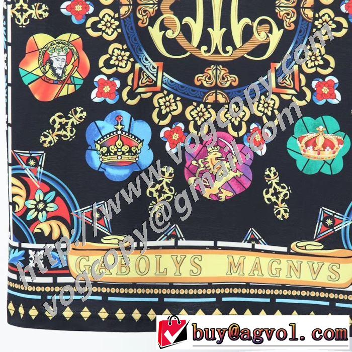 ドルチェ＆ガッバーナストリート界隈でも人気  Dolce&Gabbana 20新作です 半袖Tシャツ