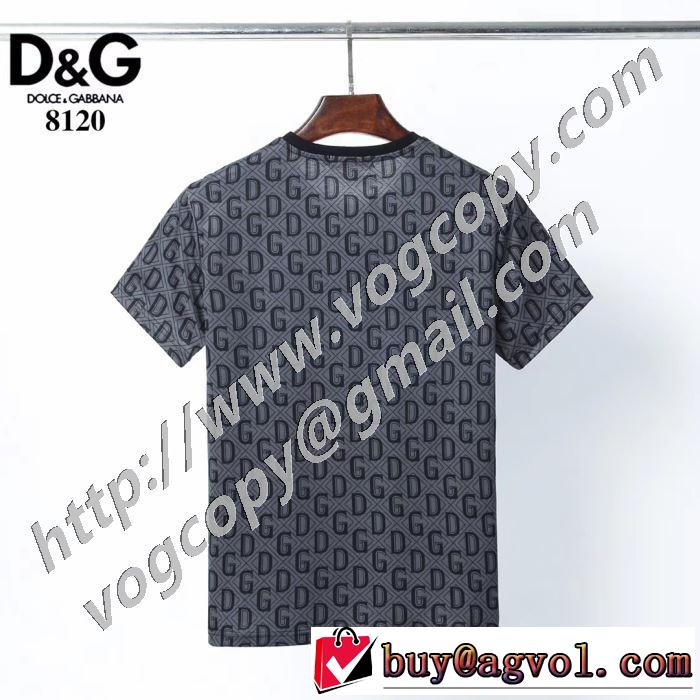 ドルチェ＆ガッバーナ ファッションに取り入れよう Dolce&Gabbana やはり人気ブランド 半袖Tシャツ