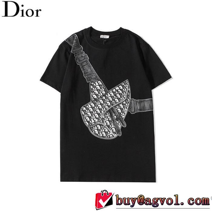 コーデの完成度を高める 2色可選 半袖Tシャツ  オススメのアイテムを見逃すな ディオール DIOR