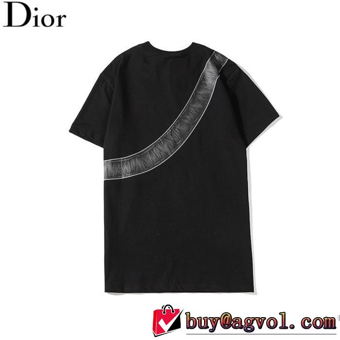 コーデの完成度を高める 2色可選 半袖Tシャツ  オススメのアイテムを見逃すな ディオール DIOR