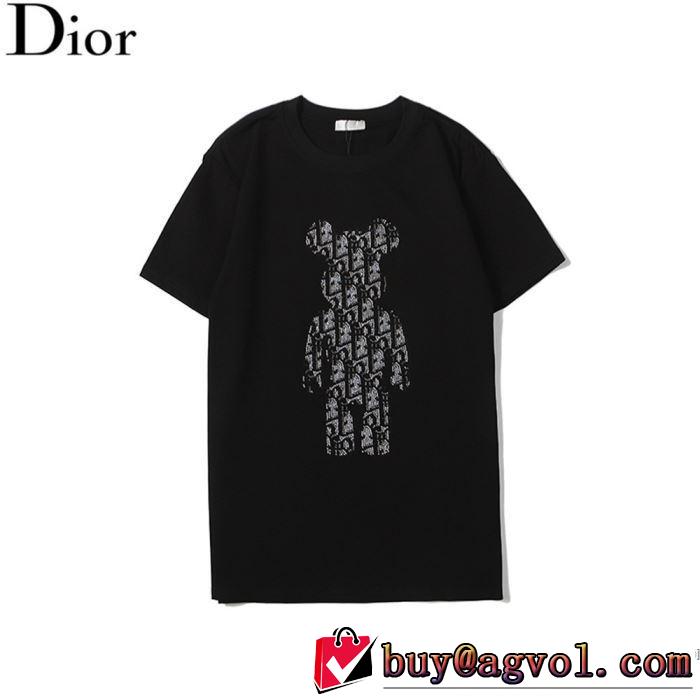 シンプルなファッション ディオール2色可選  DIOR  2020モデル 半袖Tシャツ スタイルアップ