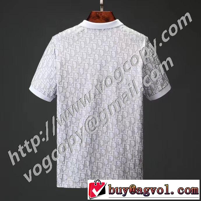 お手頃プライス ディオール DIOR 2色可選 コーデの完成度を高める 半袖Tシャツ この時期の一番人気は