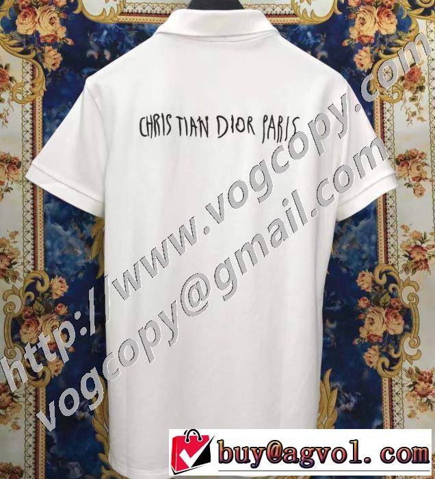 2020モデル 半袖Tシャツ 2色可選 シンプルなファッション ディオール DIOR  ストリート感あふれ