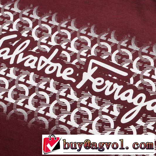 多色可選 2020話題の商品 半袖Tシャツ サルヴァトーレフェラガモ FERRAGAMO 飽きもこないデザイン