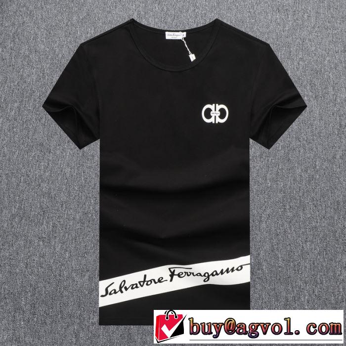 半袖Tシャツ 3色可選 今季の主力おすすめ サルヴァトーレフェラガモ FERRAGAMO差をつけたい人にもおすすめ