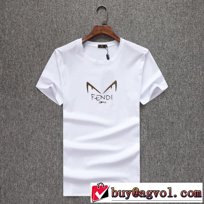 2色可選 2020SS人気 フェンディ FENDI VIP価格SALE 半袖Tシャツ2年以上連続１位獲得