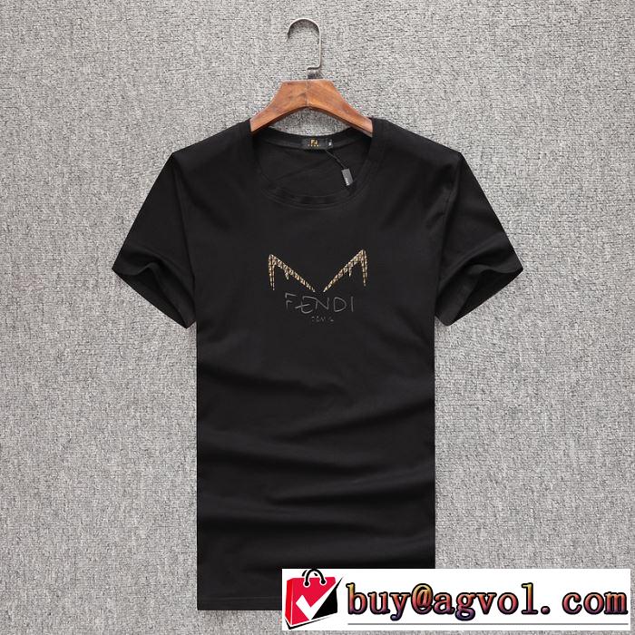 2色可選 2020SS人気 フェンディ FENDI VIP価格SALE 半袖Tシャツ2年以上連続１位獲得