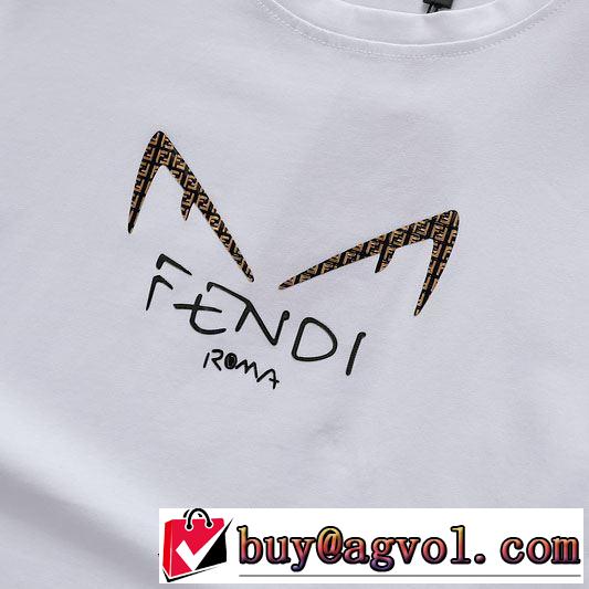 2色可選 2020SS人気 フェンディ FENDI VIP価格SALE 半袖Tシャツ2年以上連続１位獲得