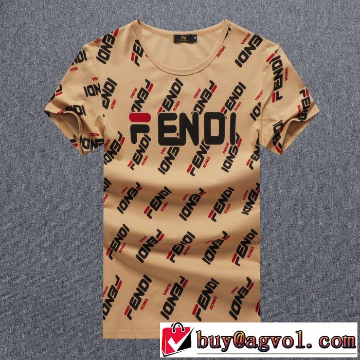 フェンディおしゃれな人が持っている  多色可選 FENDI  2020モデル半袖Tシャツオススメのアイテムを見逃すな