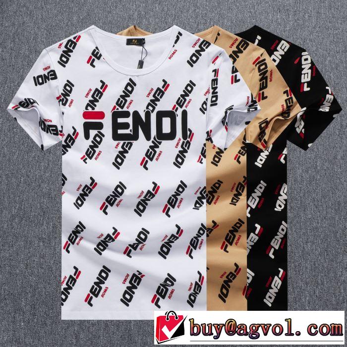 フェンディおしゃれな人が持っている  多色可選 FENDI  2020モデル半袖Tシャツオススメのアイテムを見逃すな