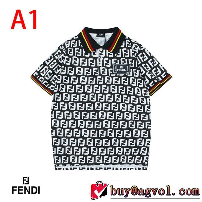 2020春新作 多色可選 半袖Tシャツ どのアイテムも手頃な価格で フェンディ FENDI