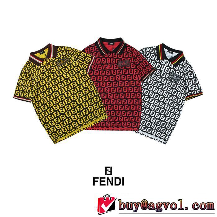 2020春新作 多色可選 半袖Tシャツ どのアイテムも手頃な価格で フェンディ FENDI