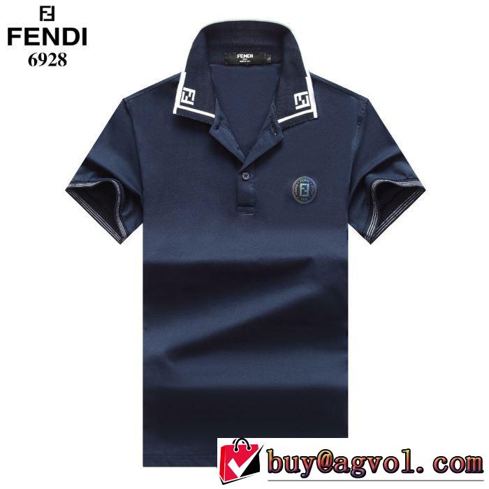 多色可選 注目度が上昇中 フェンディ2020春新作  FENDI 最先端のスタイル 半袖Tシャツ