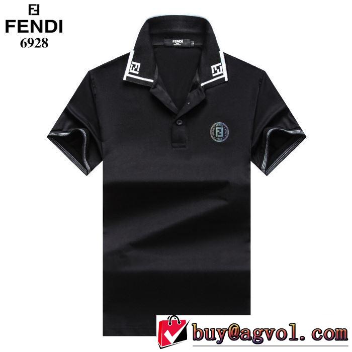 多色可選 注目度が上昇中 フェンディ2020春新作  FENDI 最先端のスタイル 半袖Tシャツ