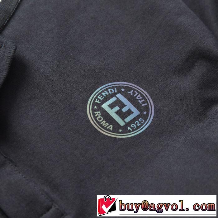 多色可選 注目度が上昇中 フェンディ2020春新作  FENDI 最先端のスタイル 半袖Tシャツ