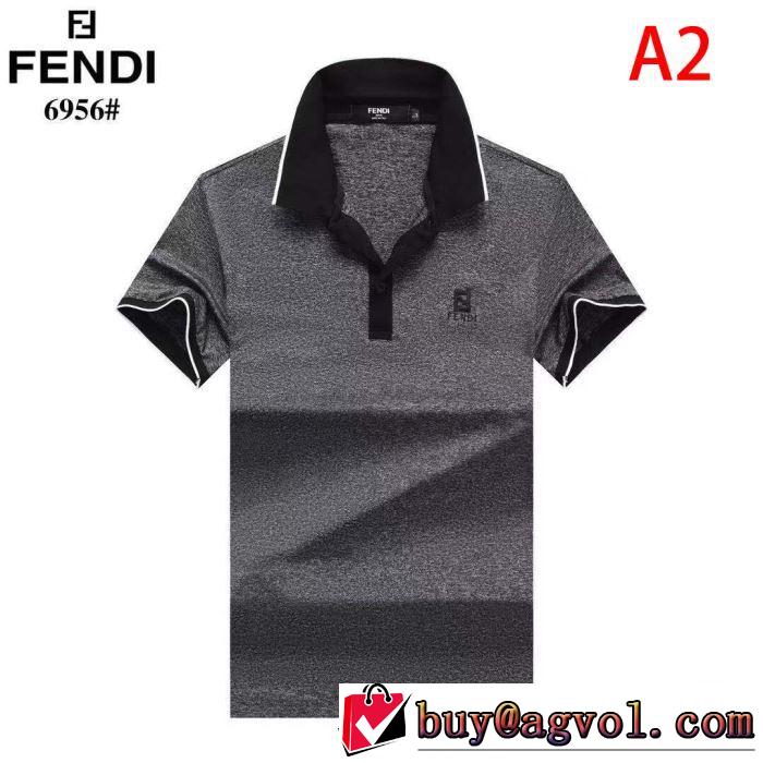 半袖Tシャツ 3色可選 ファッションに合わせ フェンディファッションに取り入れよう  FENDI