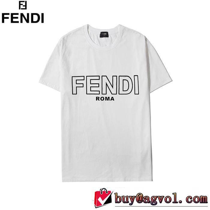 3色可選 2020話題の商品 半袖Tシャツ やはり人気ブランド フェンディ FENDI 安心の実績