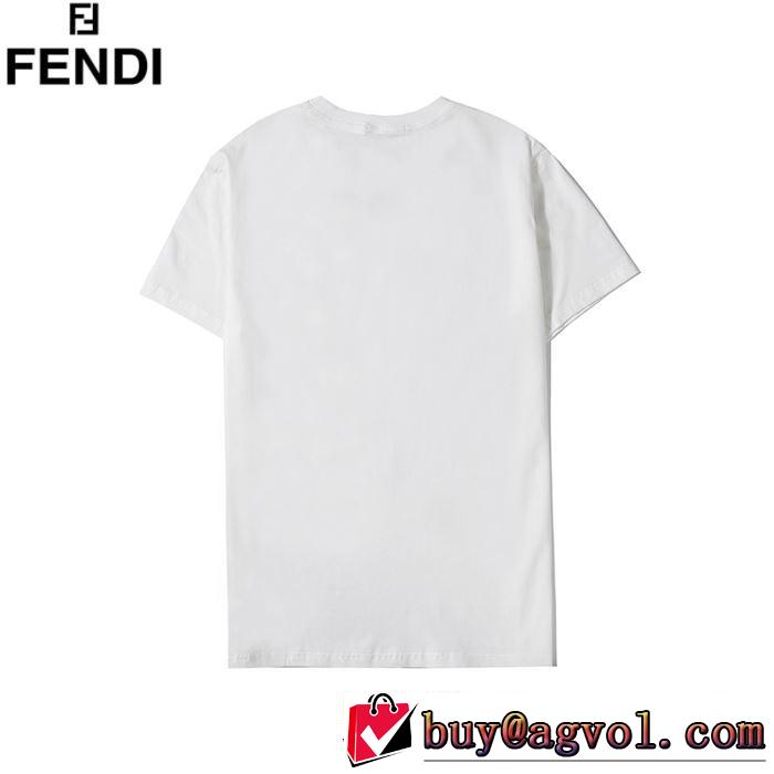 3色可選 2020話題の商品 半袖Tシャツ やはり人気ブランド フェンディ FENDI 安心の実績