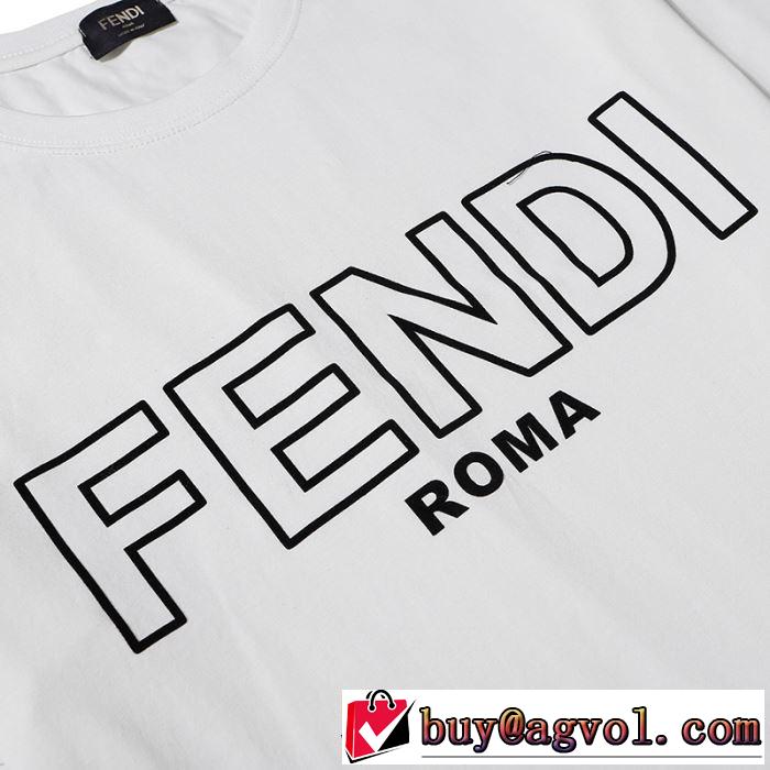 3色可選 2020話題の商品 半袖Tシャツ やはり人気ブランド フェンディ FENDI 安心の実績