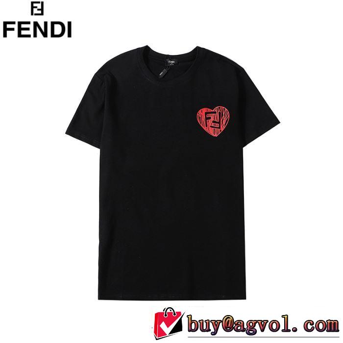 2色可選 フェンディ FENDI 春夏コレクション新品 半袖Tシャツ2020年春限定 今なお素敵なアイテムだ