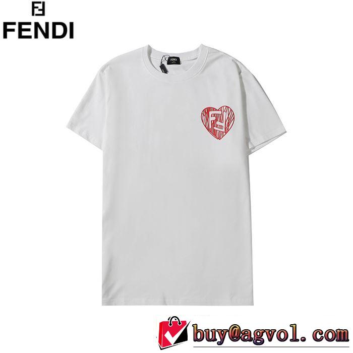 2色可選 フェンディ FENDI 春夏コレクション新品 半袖Tシャツ2020年春限定 今なお素敵なアイテムだ