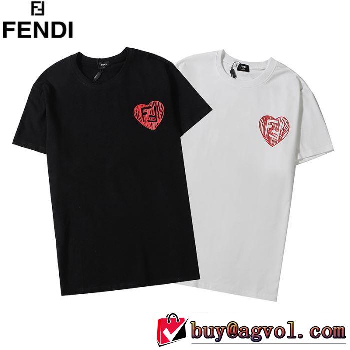 2色可選 フェンディ FENDI 春夏コレクション新品 半袖Tシャツ2020年春限定 今なお素敵なアイテムだ