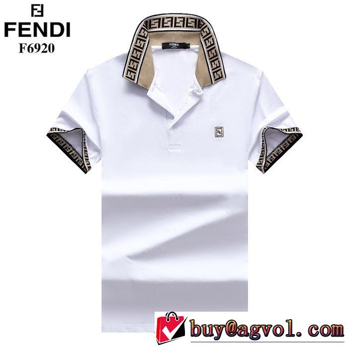 今年の春トレンド フェンディ 多色可選 FENDI 20SS☆送料込 半袖Tシャツ 狙える優秀アイテム