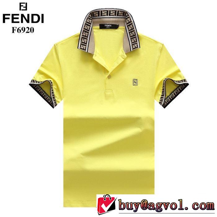 今年の春トレンド フェンディ 多色可選 FENDI 20SS☆送料込 半袖Tシャツ 狙える優秀アイテム