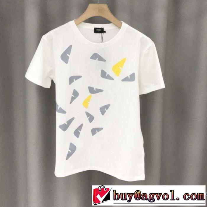 2色可選 安心安全人気通販 フェンディ FENDI 20新作です 半袖Tシャツ ストリート界隈でも人気
