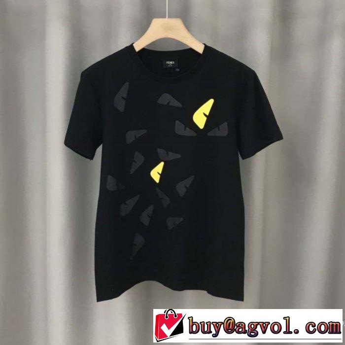 2色可選 安心安全人気通販 フェンディ FENDI 20新作です 半袖Tシャツ ストリート界隈でも人気