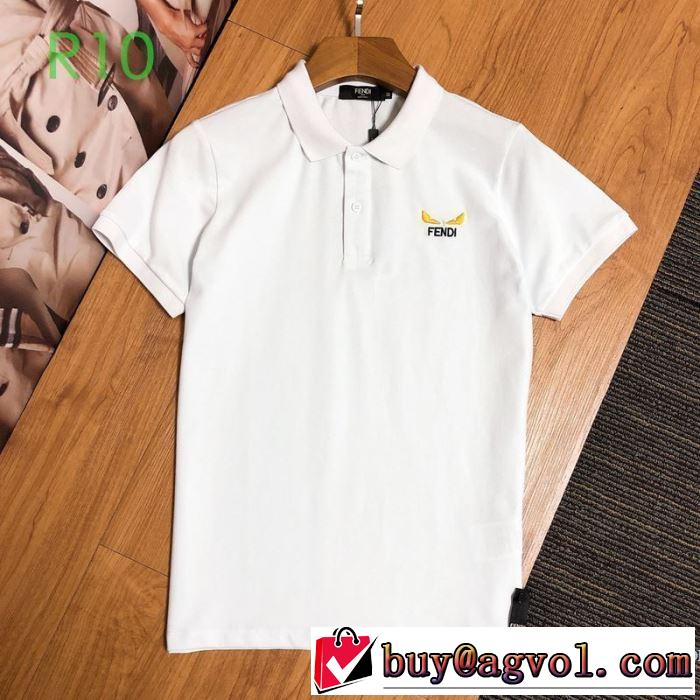 2色可選 限定アイテム特集 半袖Tシャツ ファッションに取り入れよう フェンディ FENDI