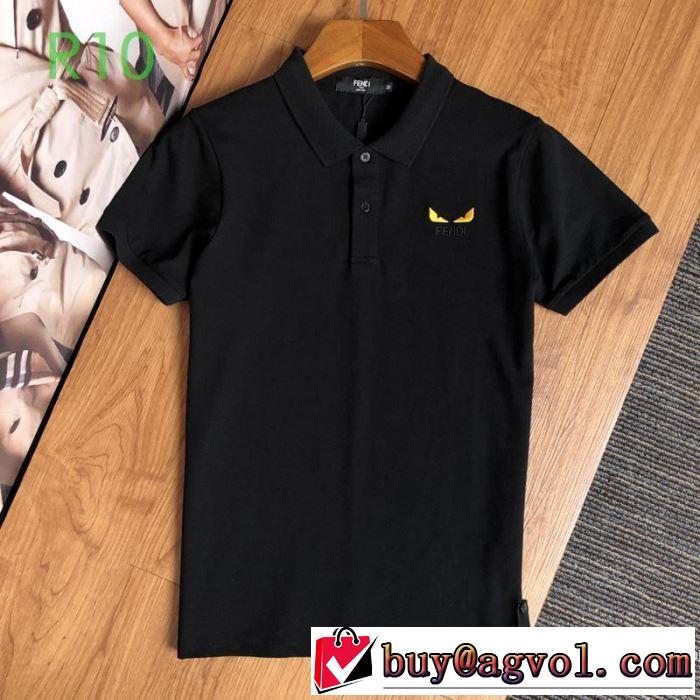 2色可選 限定アイテム特集 半袖Tシャツ ファッションに取り入れよう フェンディ FENDI