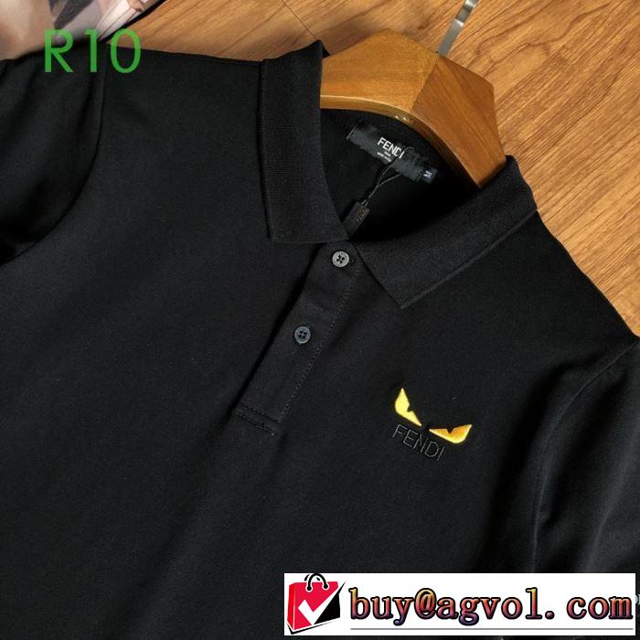 2色可選 限定アイテム特集 半袖Tシャツ ファッションに取り入れよう フェンディ FENDI