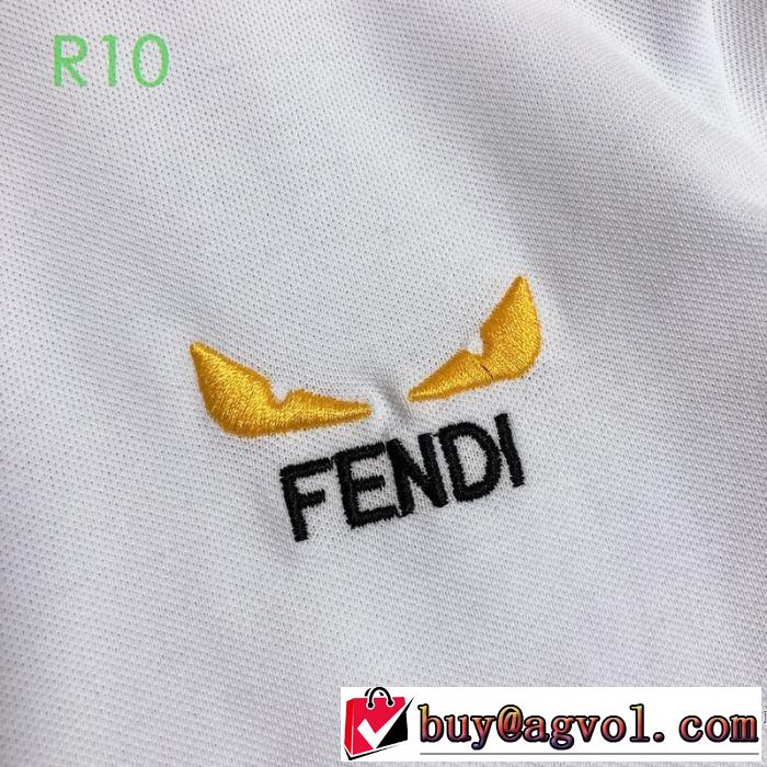 2色可選 限定アイテム特集 半袖Tシャツ ファッションに取り入れよう フェンディ FENDI