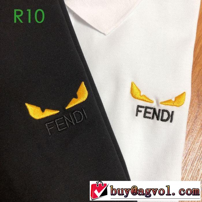 2色可選 限定アイテム特集 半袖Tシャツ ファッションに取り入れよう フェンディ FENDI