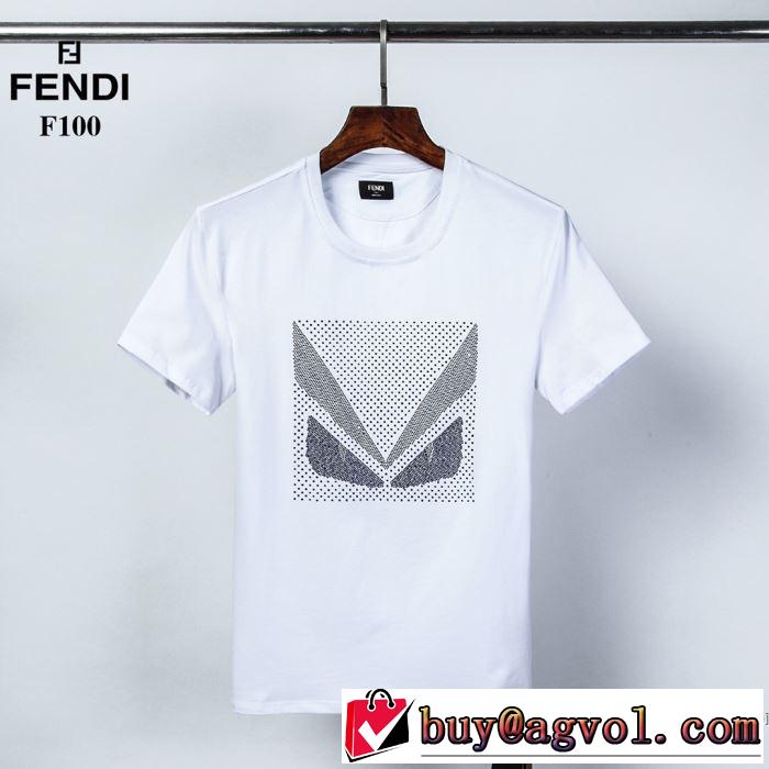 お値段もお求めやすい フェンディ 2色可選 FENDI ランキング1位  半袖Tシャツ 愛らしい春の新作