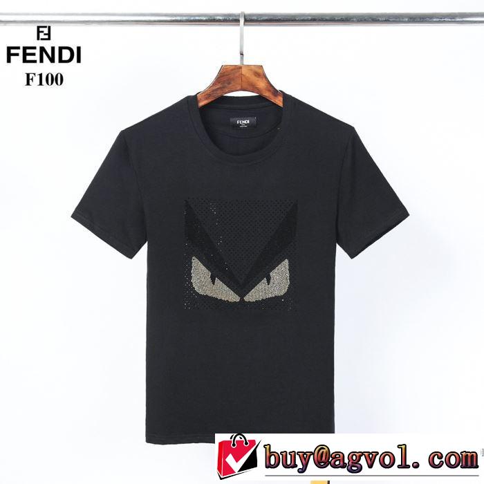 お値段もお求めやすい フェンディ 2色可選 FENDI ランキング1位  半袖Tシャツ 愛らしい春の新作
