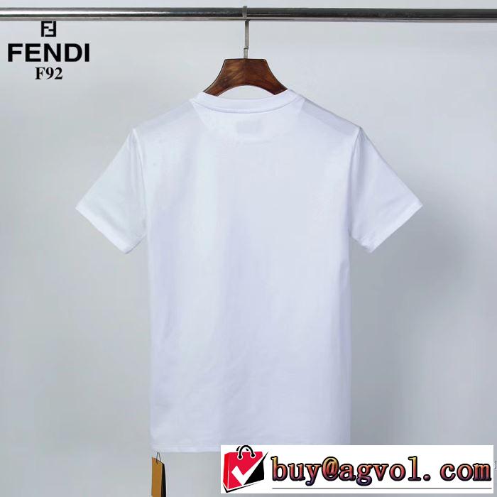 2020話題の商品 フェンディ2色可選  FENDI 今季の主力おすすめ 半袖Tシャツ人気は今季も健在