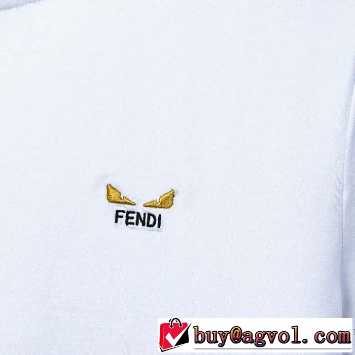2色可選 大活躍する フェンディ FENDI 普段見ないデザインばかり 半袖Tシャツ 大人気柄
