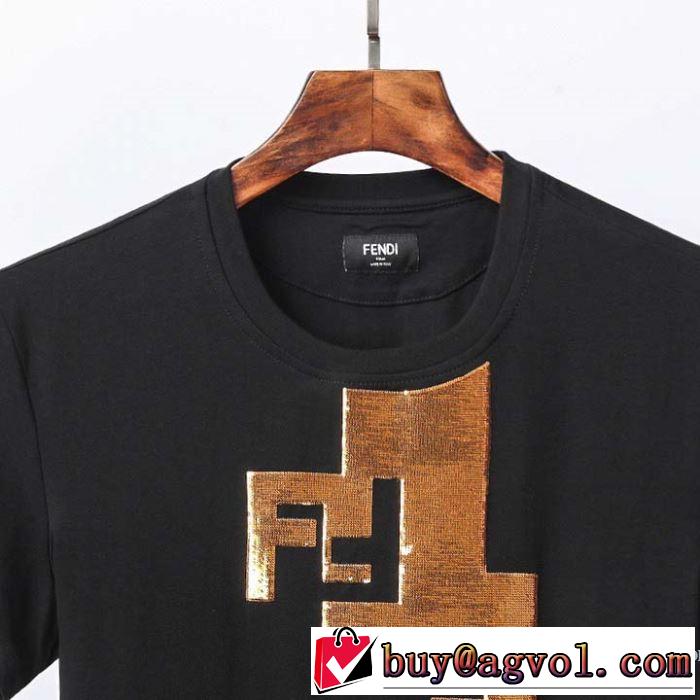 海外大人気 フェンディ2色可選  FENDI 今なお素敵なアイテムだ 半袖Tシャツ 大幅割引価格