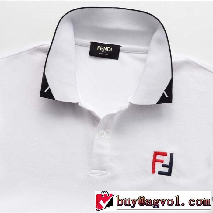 2020年春限定 3色可選 フェンディ FENDI 今なお素敵なアイテムだ 半袖Tシャツ大幅割引価格