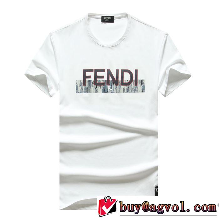 20SS☆送料込 2色可選 半袖Tシャツ 累積売上総額第１位 フェンディ FENDI  破格値