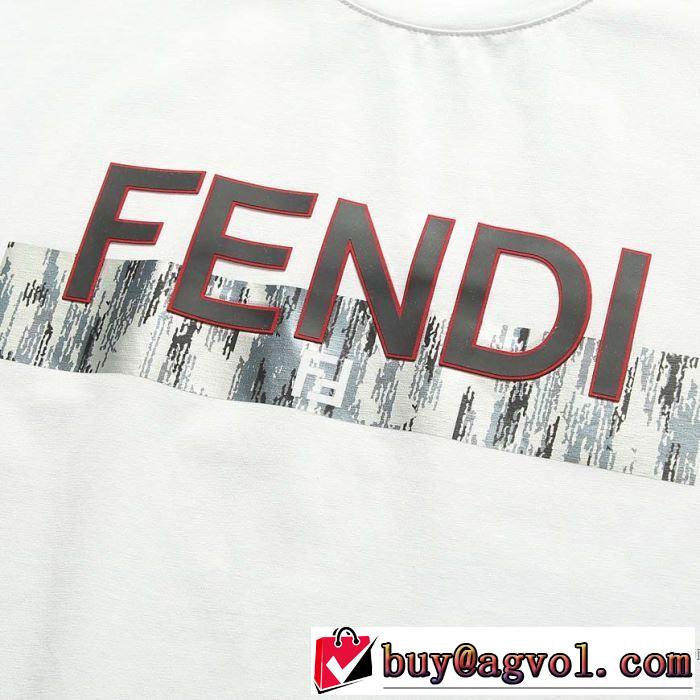 20SS☆送料込 2色可選 半袖Tシャツ 累積売上総額第１位 フェンディ FENDI  破格値