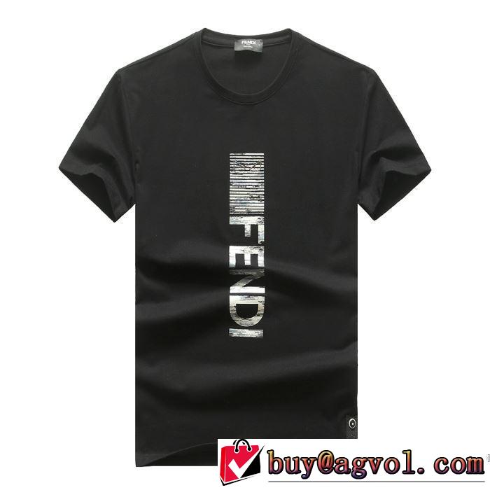 大人気のブランドの新作 半袖Tシャツ 3色可選 普段のファッション フェンディ取り入れやすい  FENDI
