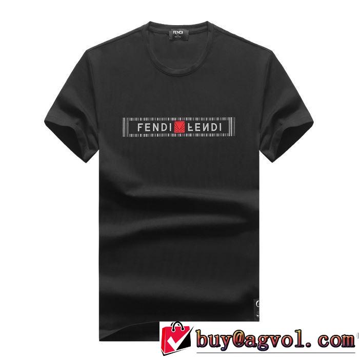 半袖Tシャツ 3色可選 確定となる上品 フェンディ最もオススメ  FENDI  人気が継続中