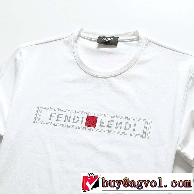 半袖Tシャツ 3色可選 確定となる上品 フェンディ最もオススメ  FENDI  人気が継続中