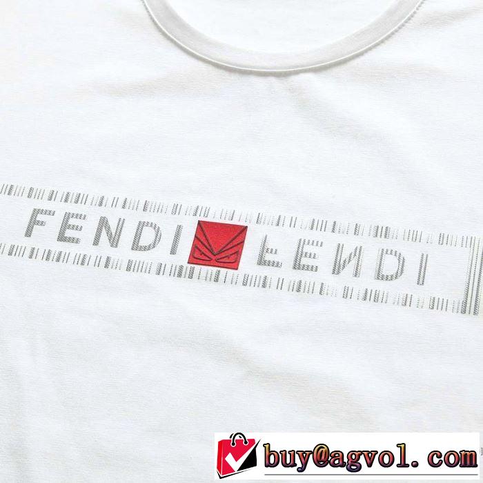 半袖Tシャツ 3色可選 確定となる上品 フェンディ最もオススメ  FENDI  人気が継続中
