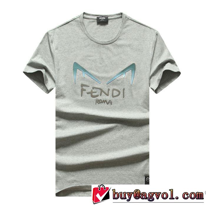 多色可選 日本未入荷カラー 半袖Tシャツ 海外でも大人気 フェンディ FENDI 上品に着こなせ
