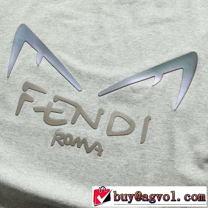 多色可選 日本未入荷カラー 半袖Tシャツ 海外でも大人気 フェンディ FENDI 上品に着こなせ