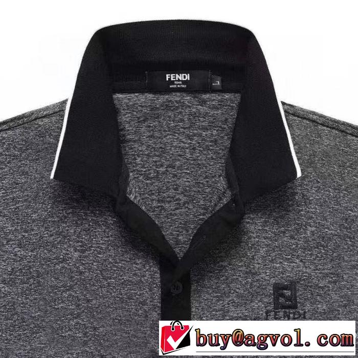 フェンディ注目を集めてる 3色可選  FENDI 使いやすい新品 半袖Tシャツ世界共通のアイテム